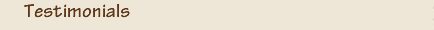 Testimonials